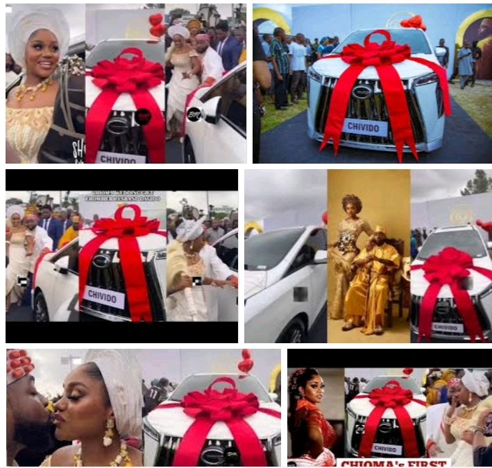 Instant Davido Arrives in Osun Carrying Chioma’s SUV Wedding Present, and Fans React