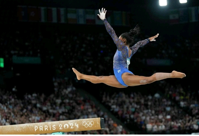 When is Simone Biles’s next competition? Paris will host the Olympic gymnastics event finals.